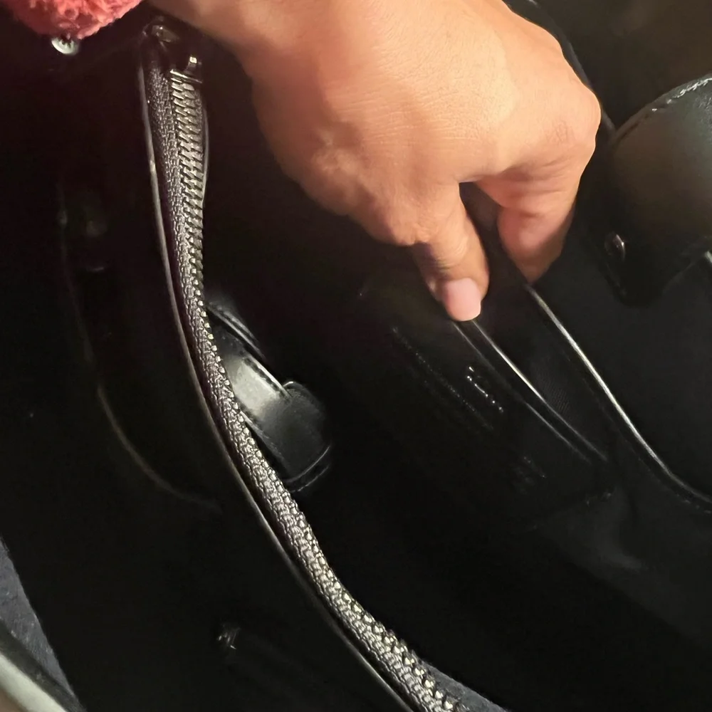 Tumi black leather Vivian tote - Picture 9 of 12